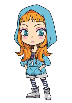 asahiya910 (asahiya910)さんの2頭身の女の子キャラクターへの提案