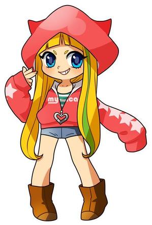 michi (mk3_ounce)さんの2頭身の女の子キャラクターへの提案