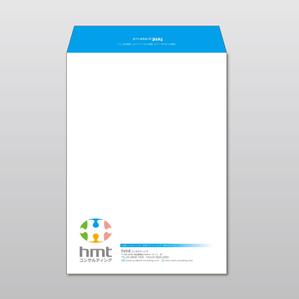 D+plus (D_plus)さんのコンサルティング会社封筒のデザイン（洋長３・角２）への提案