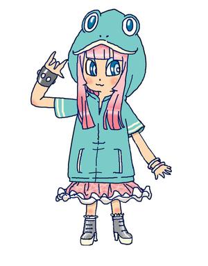ちーぼこ (chi-boco)さんの2頭身の女の子キャラクターへの提案