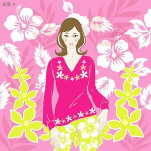 ST-Design (ST-Design)さんの女性誌やファッション誌の表紙に使えるような女性のイラストへの提案