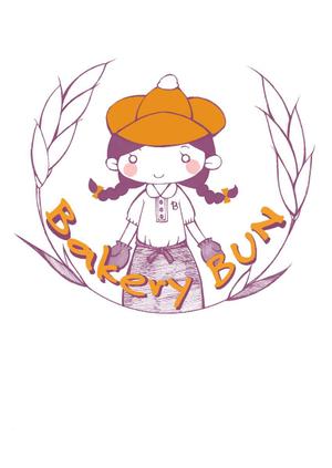 Erica (Sea0x0)さんのパン屋・新規ＯＰＥＮするベーカリーショップ「パン工房　BUNBUN」のロゴへの提案