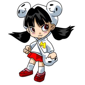 株式会社エルエルパレス／岩気裕司 (elpiy)さんの2頭身の女の子キャラクターへの提案
