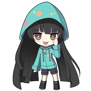 翡翠　瞳 ()さんの2頭身の女の子キャラクターへの提案