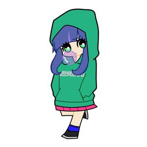 melot (melot)さんの2頭身の女の子キャラクターへの提案