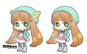 はるかげ ()さんの2頭身の女の子キャラクターへの提案