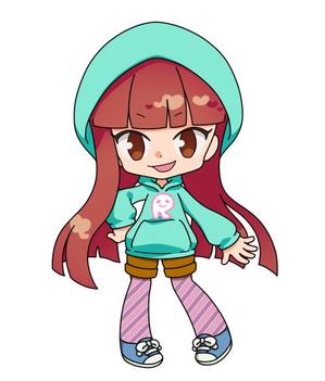 葛木 ()さんの2頭身の女の子キャラクターへの提案