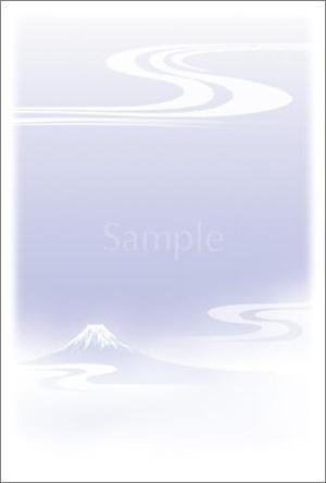 よよ (yossya)さんの喪中はがきのデザイン（日本の故郷 富士山をデザイン）への提案