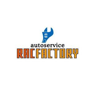蒼秋堂 (soshudo)さんの自動車修理メインの会社ロゴ 「auto servirce RAC FACTORY」への提案
