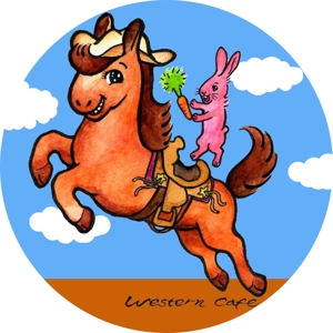 nayogon (nayo2014)さんのウエスタンな馬のイラストへの提案