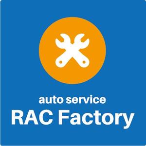 luckyyy (luckyyy)さんの自動車修理メインの会社ロゴ 「auto servirce RAC FACTORY」への提案