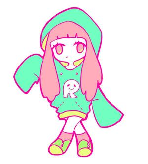 yui (nsk_nks)さんの2頭身の女の子キャラクターへの提案