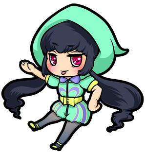 ソバコ (Toshikoshi_Sobako)さんの2頭身の女の子キャラクターへの提案