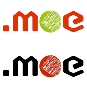 saiga 005 (saiga005)さんの新ドメイン「.moe」のロゴ募集への提案