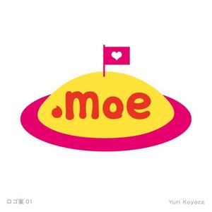 Yuri Koyoza (yuri_koyoza)さんの新ドメイン「.moe」のロゴ募集への提案