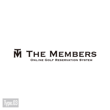 DECO (DECO)さんの会員制予約サイト「The Members」のロゴデザインへの提案