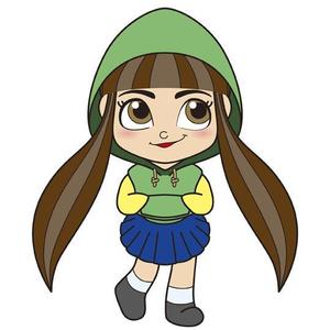 Pino Grafica ()さんの2頭身の女の子キャラクターへの提案
