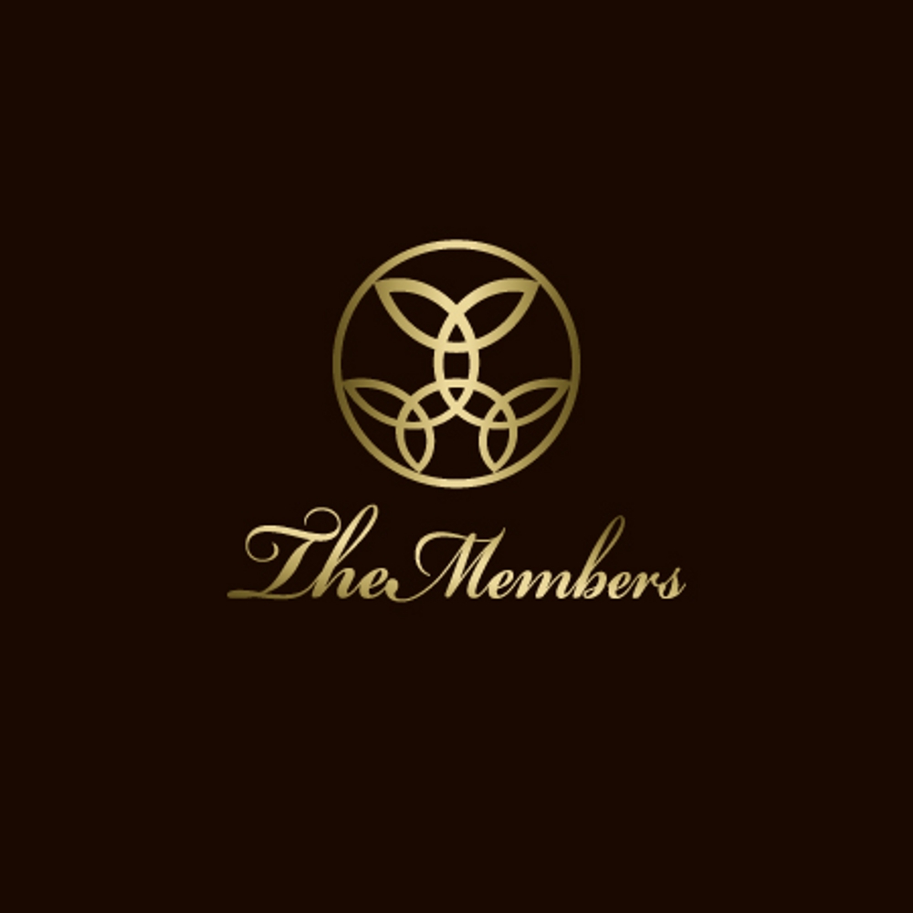 会員制予約サイト「The Members」のロゴデザイン
