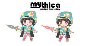 hibinon ()さんの2頭身の女の子キャラクターへの提案