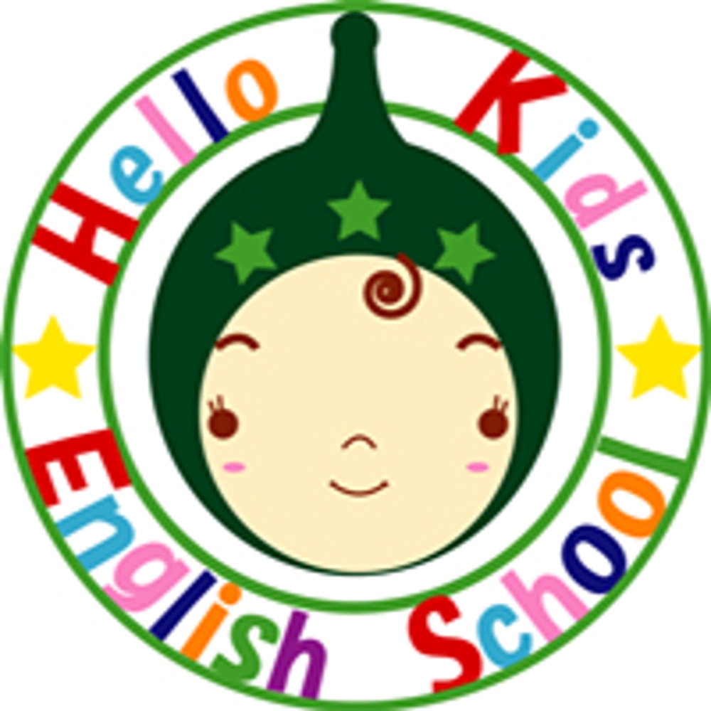 小学生対象の英会話教室のロゴ作成