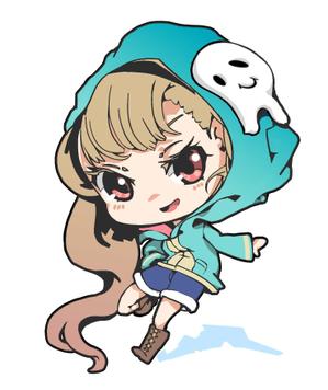 あめくん (amekun)さんの2頭身の女の子キャラクターへの提案