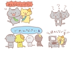 ねね子 (neneko)さんのLINEスタンプの作成依頼（総額5万円、猫のキャラクター）への提案