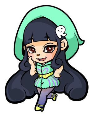 ソバコ (Toshikoshi_Sobako)さんの2頭身の女の子キャラクターへの提案
