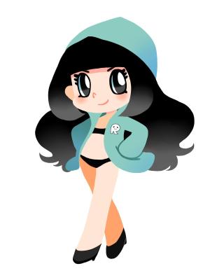 hari (hari003)さんの2頭身の女の子キャラクターへの提案