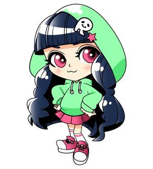 れいな (reina0629)さんの2頭身の女の子キャラクターへの提案