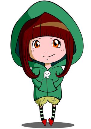 たま (tama124)さんの2頭身の女の子キャラクターへの提案
