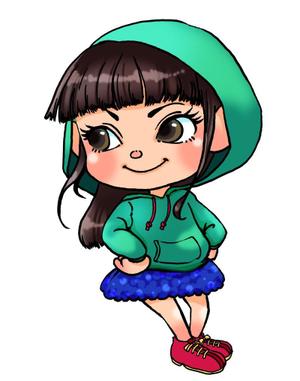 福井 (miyabiyu)さんの2頭身の女の子キャラクターへの提案