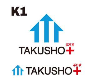 tsujimo (tsujimo)さんの不動産会社　札幌宅商の売主物件　「TAKUSHO+」のロゴへの提案