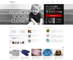 ocojoさんのブランド子供服のECサイトのTOPページのメインビジュアルのみ作成への提案