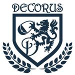 ロケットマン (roketman)さんの直輸入オリジナルバッグ等を扱っているショップ「DECORUS（DON･NA SHOP）」のロゴ（紋章）への提案