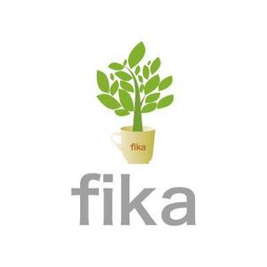 DOOZ (DOOZ)さんの新会社「fika」（スウェーデン語で「おやつにする、コーヒーを飲むための休憩を取る」という意味）のロゴへの提案