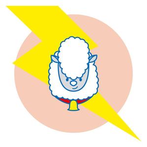 sibu (sibukawa)さんのロックテイストのある羊のイラスト（キャラクター）顔（頭）部分アップ希望への提案