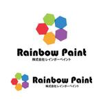 waami01 (waami01)さんの塗装会社「株式会社レインボーペイント」の企業ロゴマーク作成への提案