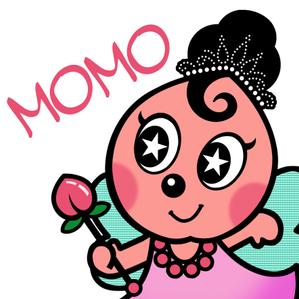ji-cyan (ji-cyan)さんの「もも」のキャラクターデザインへの提案