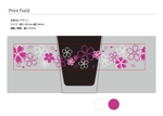 吉翔 (kiyosho)さんの桜柄のプリントデザインへの提案