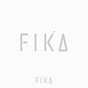 ティーケーエヌ (-TKN-)さんの新会社「fika」（スウェーデン語で「おやつにする、コーヒーを飲むための休憩を取る」という意味）のロゴへの提案