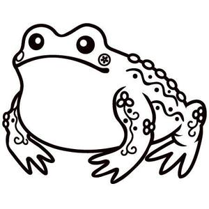ebtenさんの3本脚・3本指カエルのキャラクターデザインへの提案