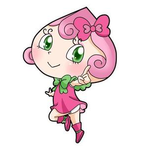 クラウンベリー (clownberry)さんの「もも」のキャラクターデザインへの提案
