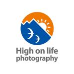 skyblue (skyblue)さんの写真撮影スタジオ『High on life photography』のロゴへの提案