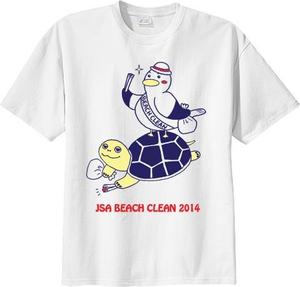 Maki Shinohara ()さんのJSAビーチクリーン2014 Ｔシャツデザインへの提案