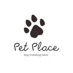 chikko (chikko)さんのトリミングサロンのロゴ：オシャレなカフェのようなイメージ「Pet Place｣のロゴへの提案