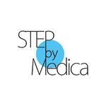 MrMtSs (SaitoDesign)さんの医療機関から発信する予防医療関連の日用品ブランド「STEP by Medica」のロゴへの提案