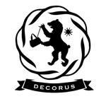 mmm design (mluna_m56)さんの直輸入オリジナルバッグ等を扱っているショップ「DECORUS（DON･NA SHOP）」のロゴ（紋章）への提案