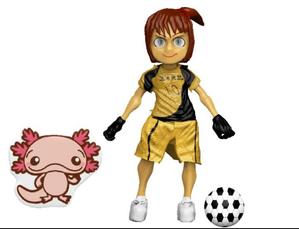masomaso (masomaso)さんのサッカー女子（女の子）のイラストへの提案