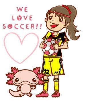 shilo-Fujiさんのサッカー女子（女の子）のイラストへの提案