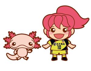 takahashi (takahashi_h)さんのサッカー女子（女の子）のイラストへの提案